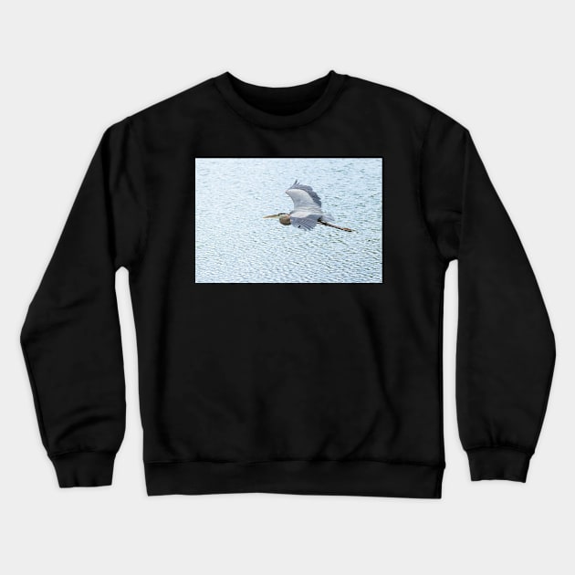 heron Crewneck Sweatshirt by sarelitay